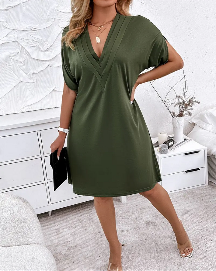 Claire | Elegant V-neck dress