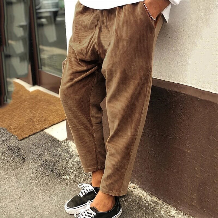 Floyd | Casual loose corduroy pants for men