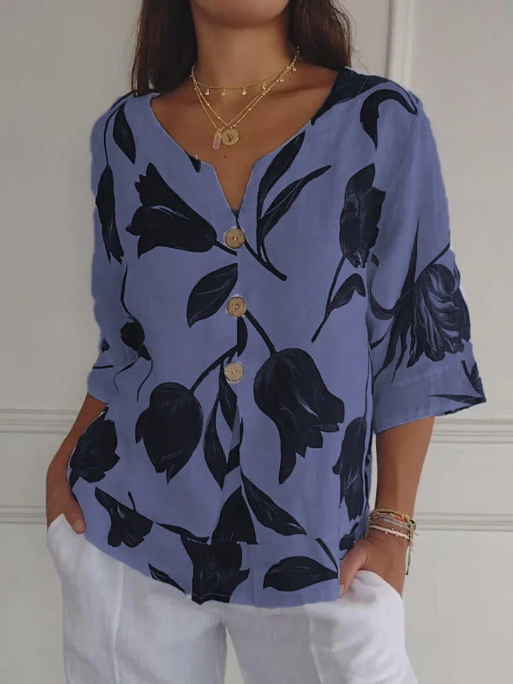 Bonnie | Blouse with floral print