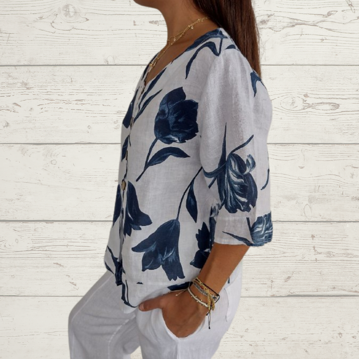 Bonnie | Blouse with floral print